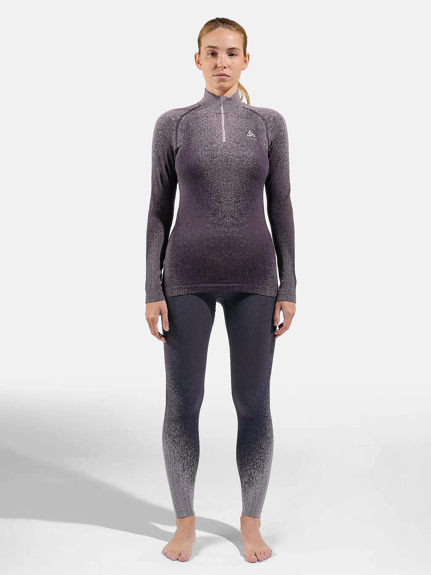 ODLO | Damen Unterzieh Zipshirt Blackcomb | 
